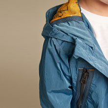 Load image into Gallery viewer, Blue Shower Resistant Utility Anorak (3mths-5-6yrs)