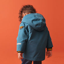 Load image into Gallery viewer, Blue Waterproof Coat (3mths-5-6yrs)