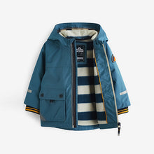 Load image into Gallery viewer, Blue Waterproof Coat (3mths-5-6yrs)