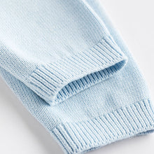 Load image into Gallery viewer, Blue & Navy Baby Lightweight 100% Cotton Knitted Cardigans 2 Packs (0mths-1.5-2yrs)