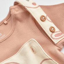 Load image into Gallery viewer, Neutral Jersey Baby 2 Piece Dungarees And Bodysuit Set (0mths-18mths)