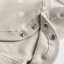 Load image into Gallery viewer, Monochrome Baby Printed Long Sleeve Bodysuits 4 Pack (0mth-2yrs)