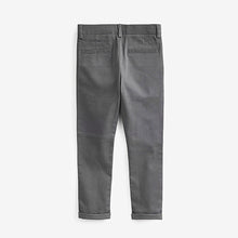 Load image into Gallery viewer, Charcoal Grey Skinny Fit Stretch Chino Trousers (3-12yrs)