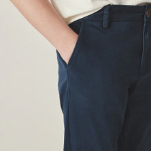 Load image into Gallery viewer, French Navy Blue Skinny Fit Stretch Chino Trousers (3-12yrs)