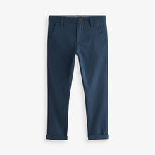 Load image into Gallery viewer, French Navy Blue Skinny Fit Stretch Chino Trousers (3-12yrs)