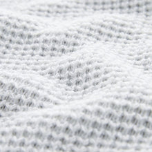 Load image into Gallery viewer, Light Grey Regular Knitted Textured Jumper