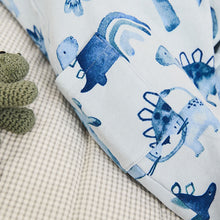 Load image into Gallery viewer, Pale Blue Jersey Baby Dungarees And Bodysuit (0mths-18mths)