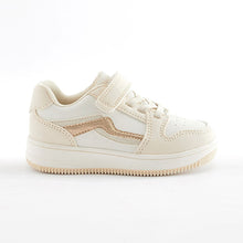 Load image into Gallery viewer, Neurtral White Lifestyle Trainers (Younger Girls)