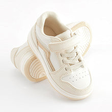 Load image into Gallery viewer, Neurtral White Lifestyle Trainers (Younger Girls)