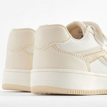 Load image into Gallery viewer, Neurtral White Lifestyle Trainers (Younger Girls)