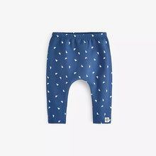 Load image into Gallery viewer, Navy Blue Dinosaur Joggers 3 Pack (0mths-18mths)