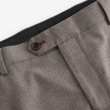 Load image into Gallery viewer, Taupe Natural Herringbone Suit Trousers