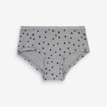 Load image into Gallery viewer, Grey Hearts Hipster Briefs 5 Pack