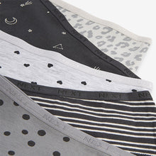 Load image into Gallery viewer, Grey Hearts Hipster Briefs 5 Pack