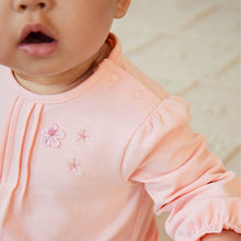 Load image into Gallery viewer, Pink Floral Baby Top And Leggings Set (0-18mths)