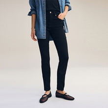 Load image into Gallery viewer, Black Super Soft Skinny Jeans