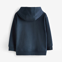 Load image into Gallery viewer, Navy Blue Dinosaur Graphic Hoodie (3-12yrs)