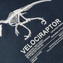 Load image into Gallery viewer, Navy Blue Dinosaur Graphic Hoodie (3-12yrs)