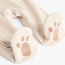Load image into Gallery viewer, Neutral Baby Two Way Zip 100% Cotton Sleepsuits 3 Pack