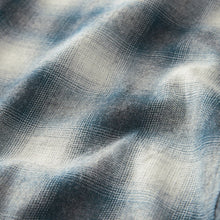 Load image into Gallery viewer, Grey/White Signature Brushed Flannel Check Shirt