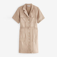 Load image into Gallery viewer, Stone Tailored Pocket Detail Mini Dress