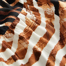 Load image into Gallery viewer, Animal Mini Tiered Cami Summer Dress