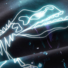 Load image into Gallery viewer, Neon Glowing Dinosaur All-Over Print Short Sleeve T-Shirt (3-12yrs)