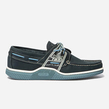Load image into Gallery viewer, Boat Shoes Men Navy & Chambray GLOBEK