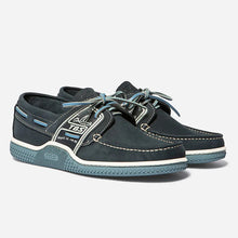 Load image into Gallery viewer, Boat Shoes Men Navy & Chambray GLOBEK