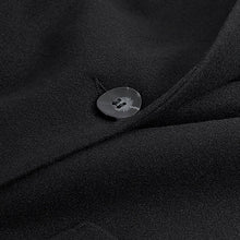 Load image into Gallery viewer, Black Smart Mid- Length Coatigan