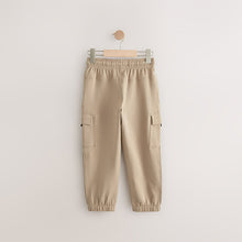 Load image into Gallery viewer, Stone Regular Fit Cargo Cotton-Rich Joggers