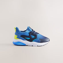 Load image into Gallery viewer, Blue Ombre Standard Fit (F) Pull On Trainers