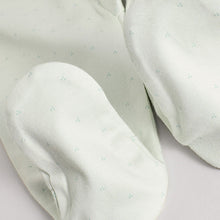 Load image into Gallery viewer, Sage Green Little Sister Baby Family 100% Cotton Sleepsuit