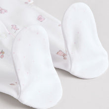 Load image into Gallery viewer, White Collar 3 Pack Baby Sleepsuits
