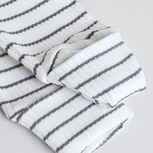 Load image into Gallery viewer, Blue/White Bunny 3 Pack Baby Sleepsuits