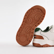 Load image into Gallery viewer, Neutral Minecraft Touch Close Elastic Lace Trainers