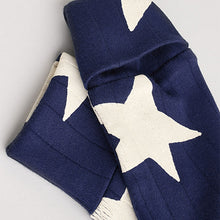 Load image into Gallery viewer, Navy Star Sleepsuits 3 Pack