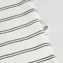 Load image into Gallery viewer, White/Black Two Way Zip Baby Sleepsuits 4 Pack