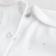 Load image into Gallery viewer, White Sleepsuits 3 Pack