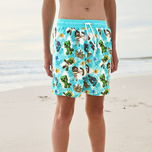 Load image into Gallery viewer, Minecraft Swim Shorts