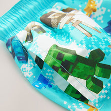 Load image into Gallery viewer, Minecraft Swim Shorts