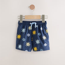 Load image into Gallery viewer, Navy Blue Swim Shorts (6mths-6yrs)
