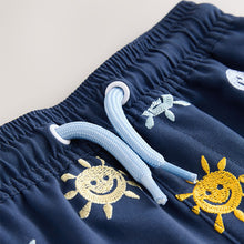 Load image into Gallery viewer, Navy Blue Swim Shorts (6mths-6yrs)