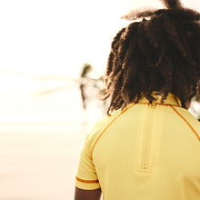 Load image into Gallery viewer, Yellow Sun Rash Vest and Shorts Set (3mths-6yrs)