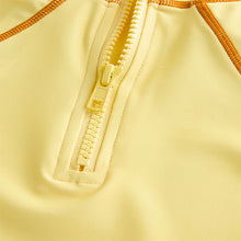 Load image into Gallery viewer, Yellow Sun Rash Vest and Shorts Set (3mths-6yrs)