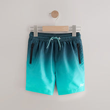 Load image into Gallery viewer, Blue Ombre Swim Shorts