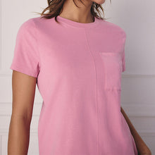 Load image into Gallery viewer, Pink Heart Short Sleeve Pyjamas