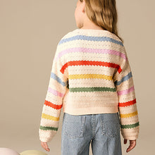 Load image into Gallery viewer, Rainbow 100% Cotton BoxyJumper (5-12yrs)