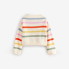 Load image into Gallery viewer, Rainbow 100% Cotton BoxyJumper (5-12yrs)