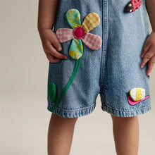 Load image into Gallery viewer, Denim Dungaree and T-Shirt (3mths-6yrs)